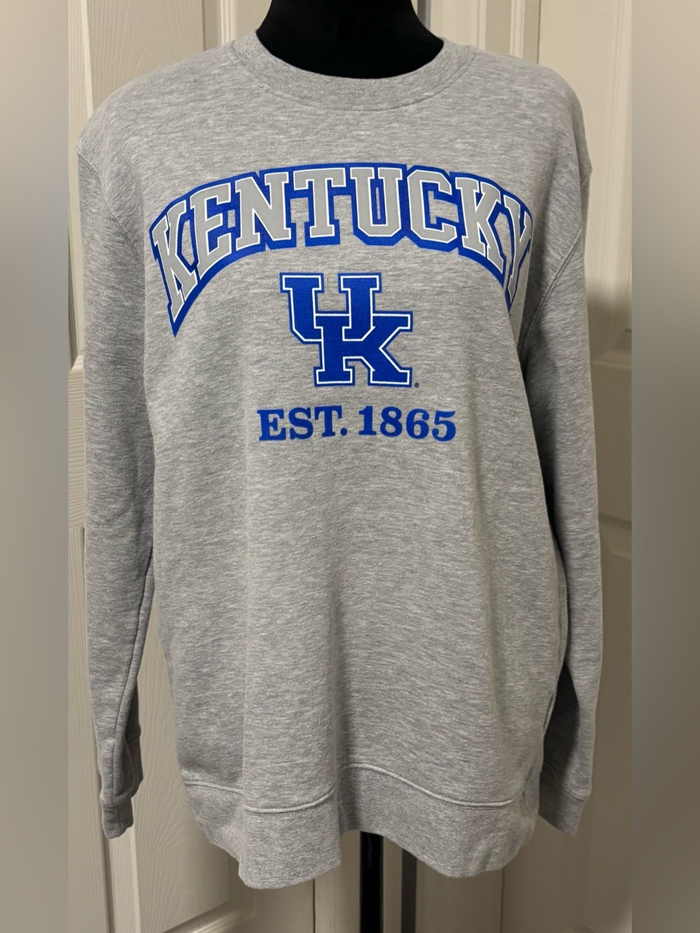 University Of Kentucky Gray Crewneck Sweatshirt size Large